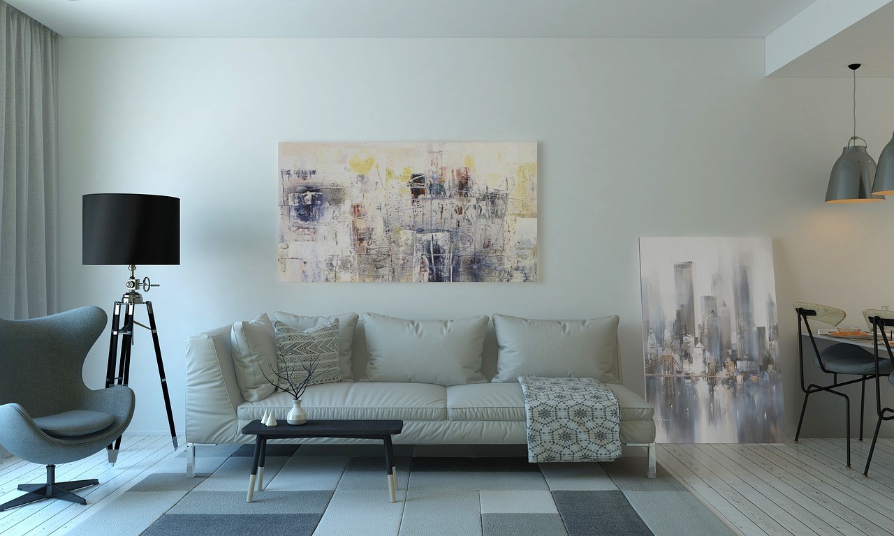 A bright Filipino living room — the kind of home a housing loan helps you buy