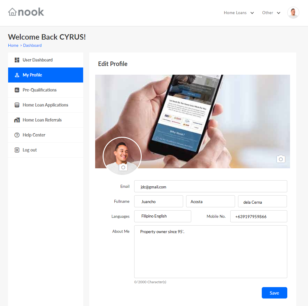 Updating Nook Account Information Nook We